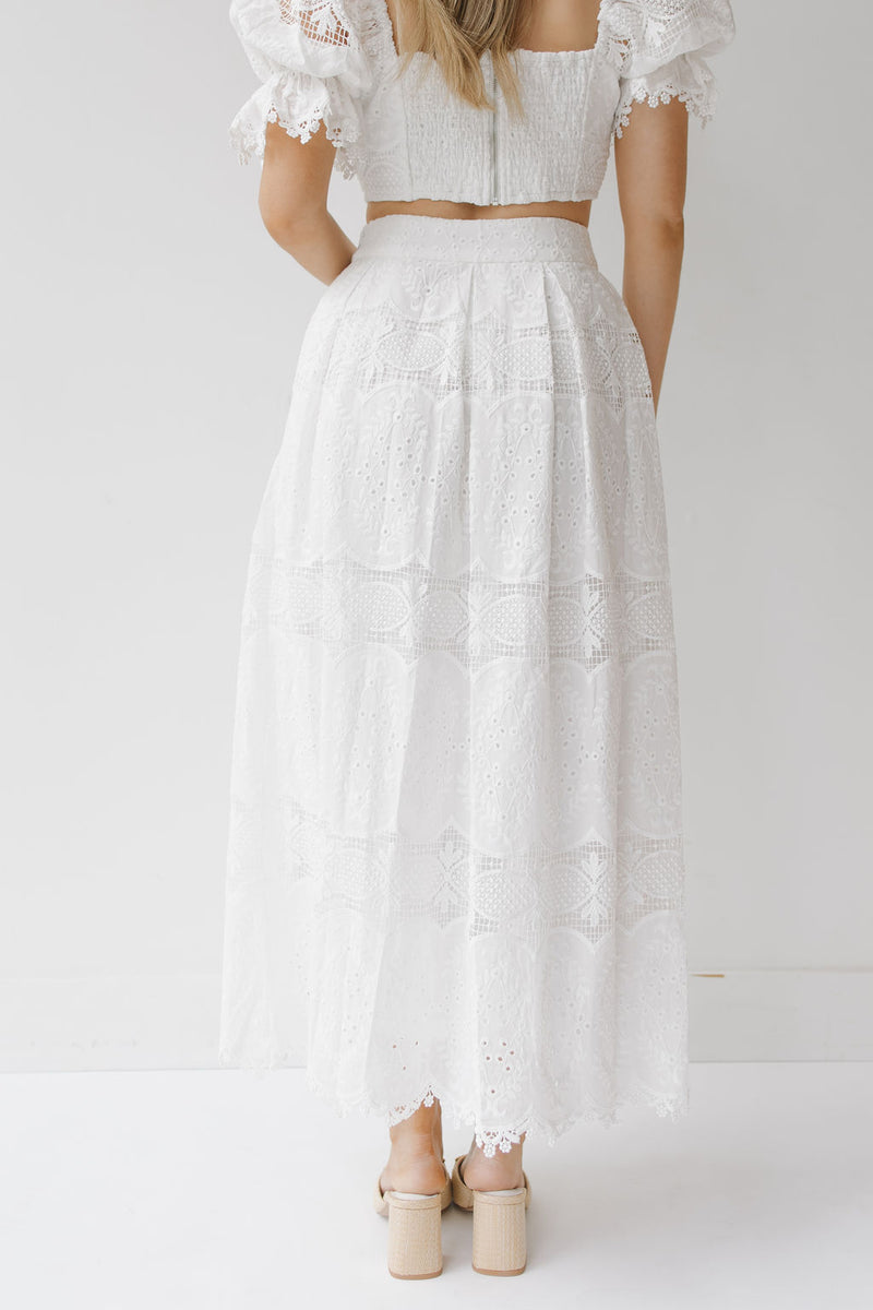 elcie lace skirt