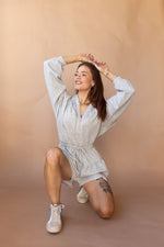 mode, early riser hooded romper