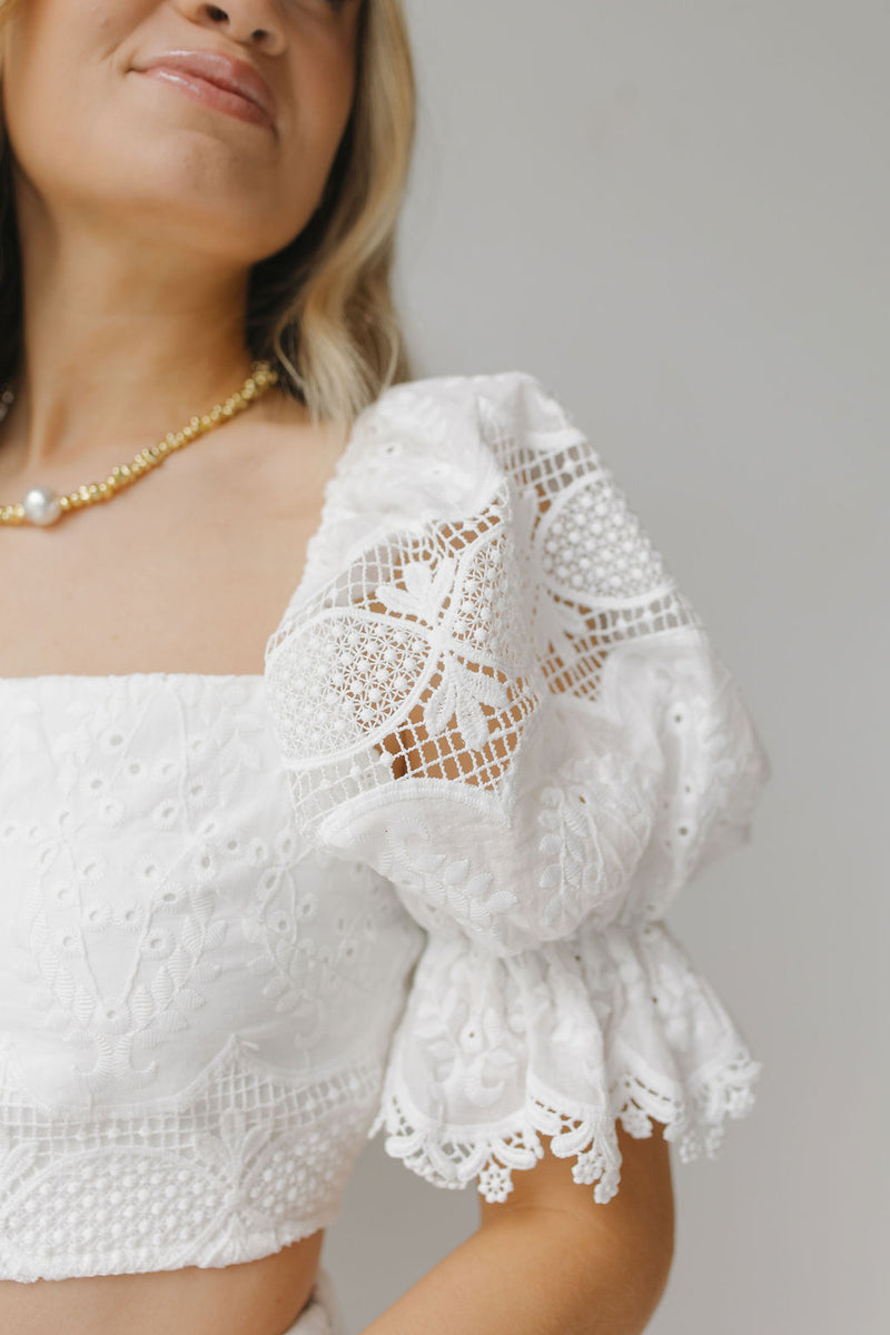 elcie lace top