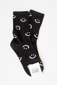 mode, crew smile socks