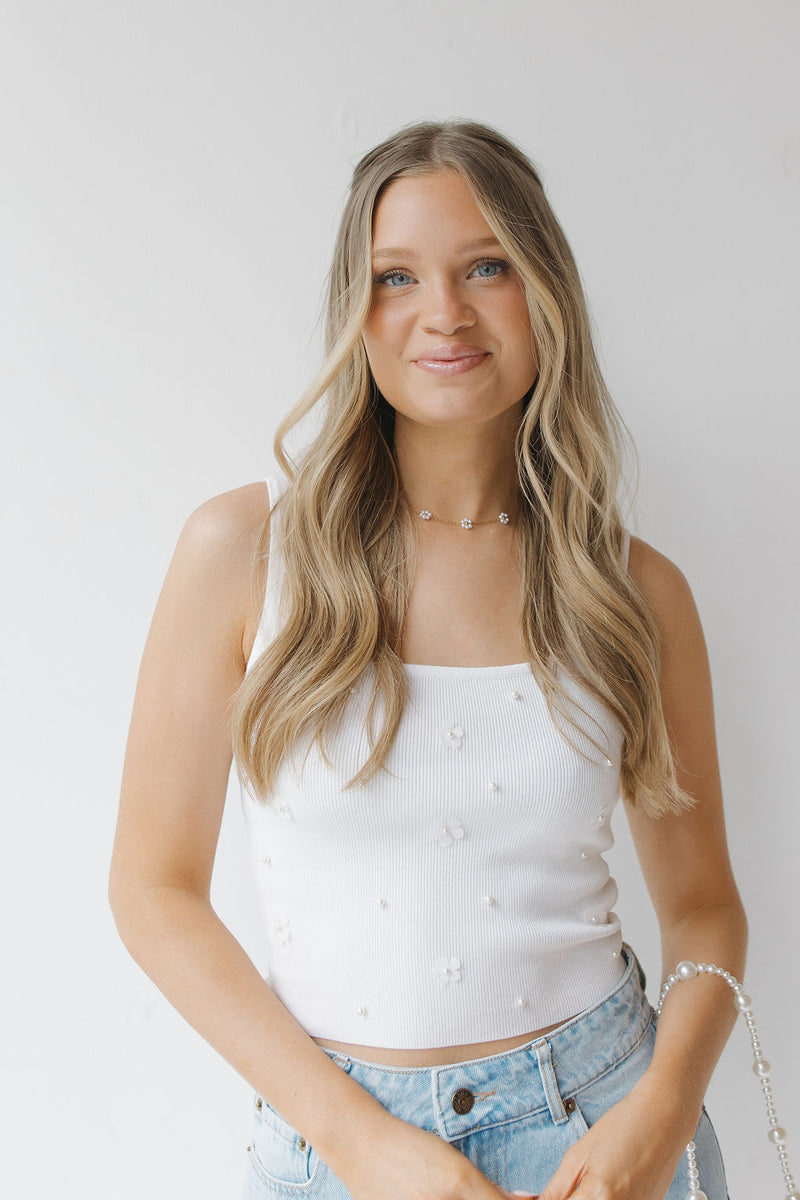 kaylor embellished top