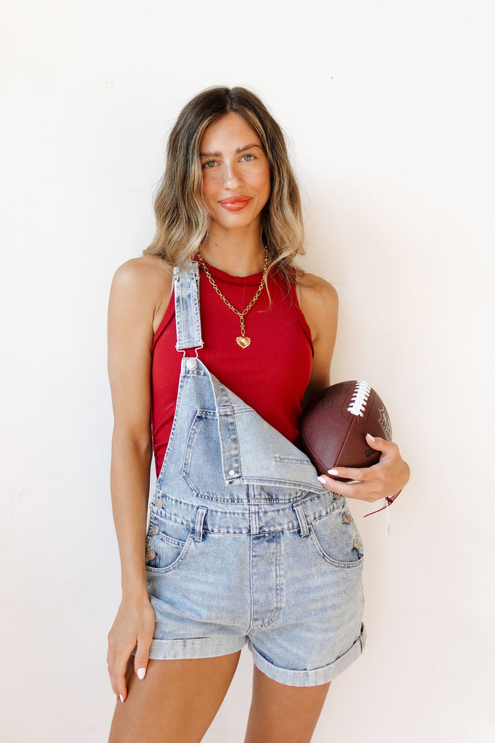 jodie short overalls