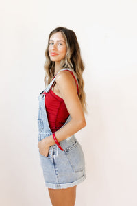 jodie short overalls