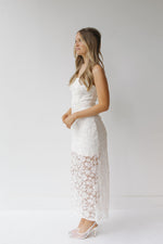 aurelle lace dress