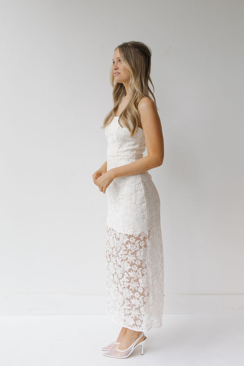 aurelle lace dress