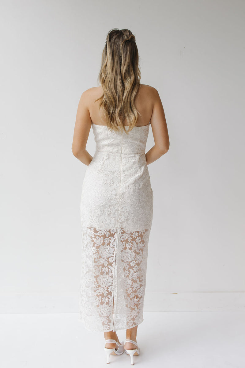 aurelle lace dress
