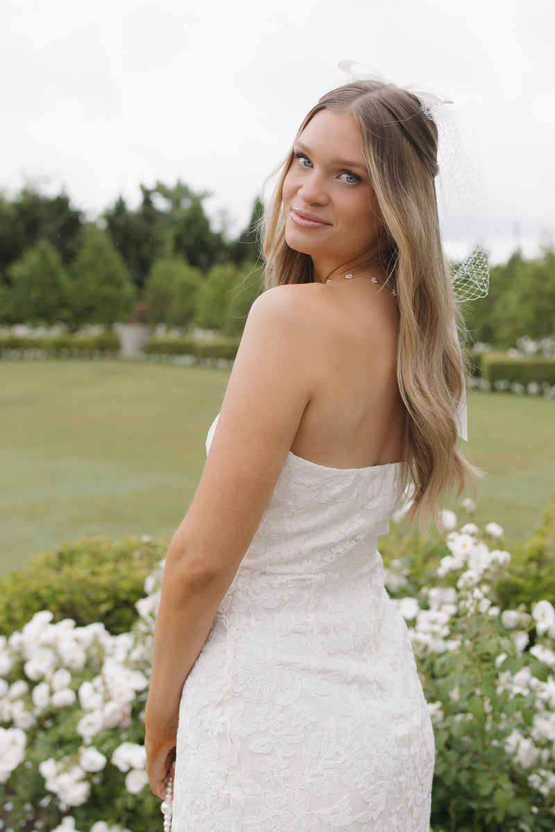 aurelle lace dress