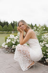 aurelle lace dress
