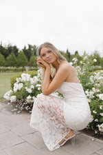 aurelle lace dress