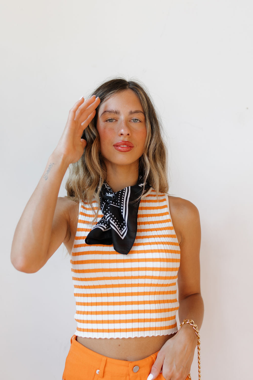mayson striped sweater top