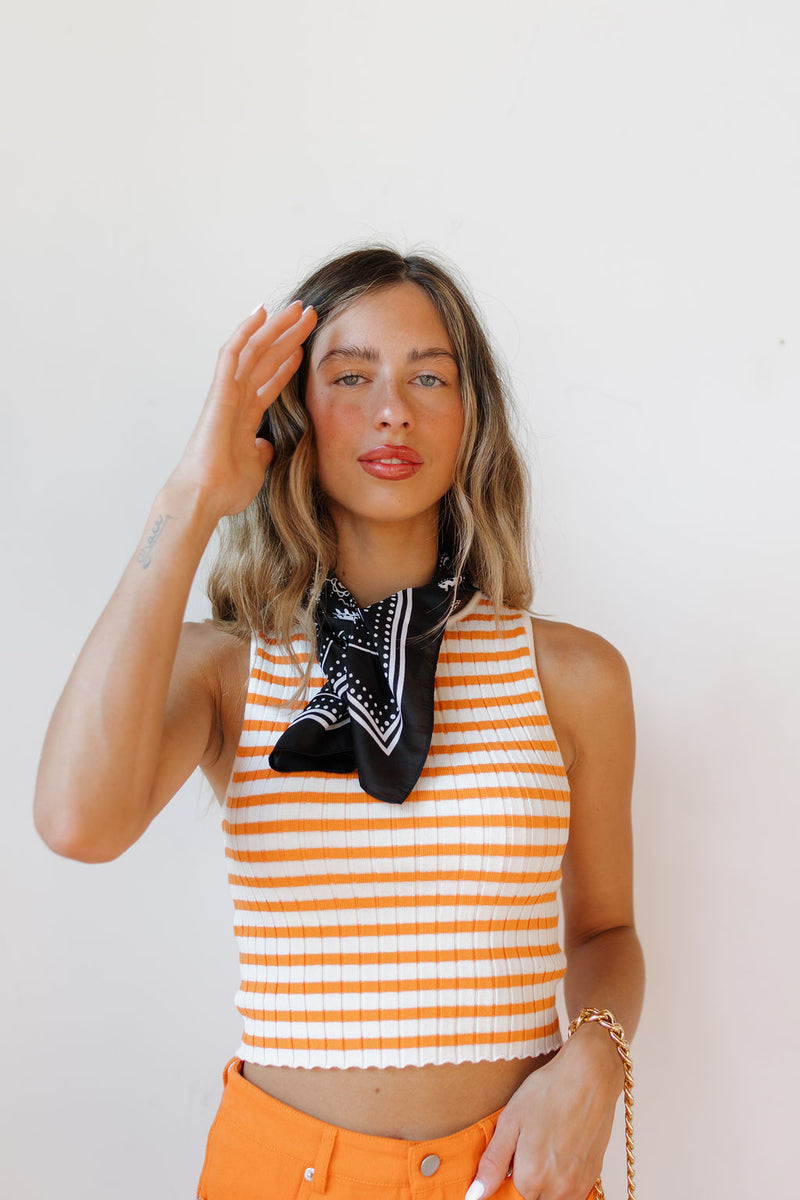 mayson striped sweater top
