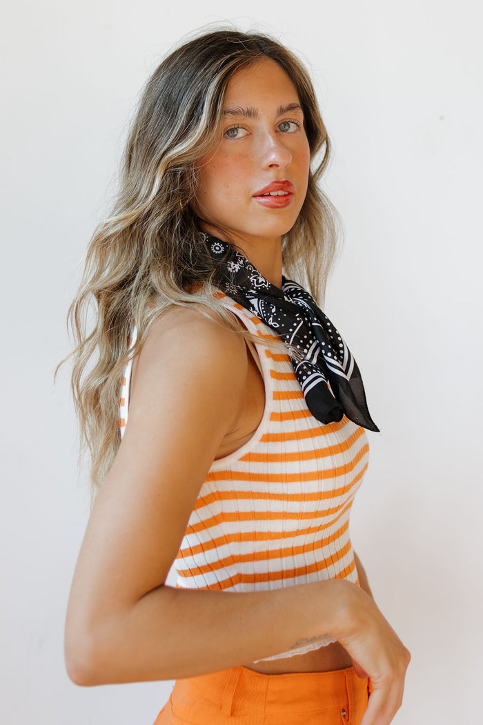 mayson striped sweater top