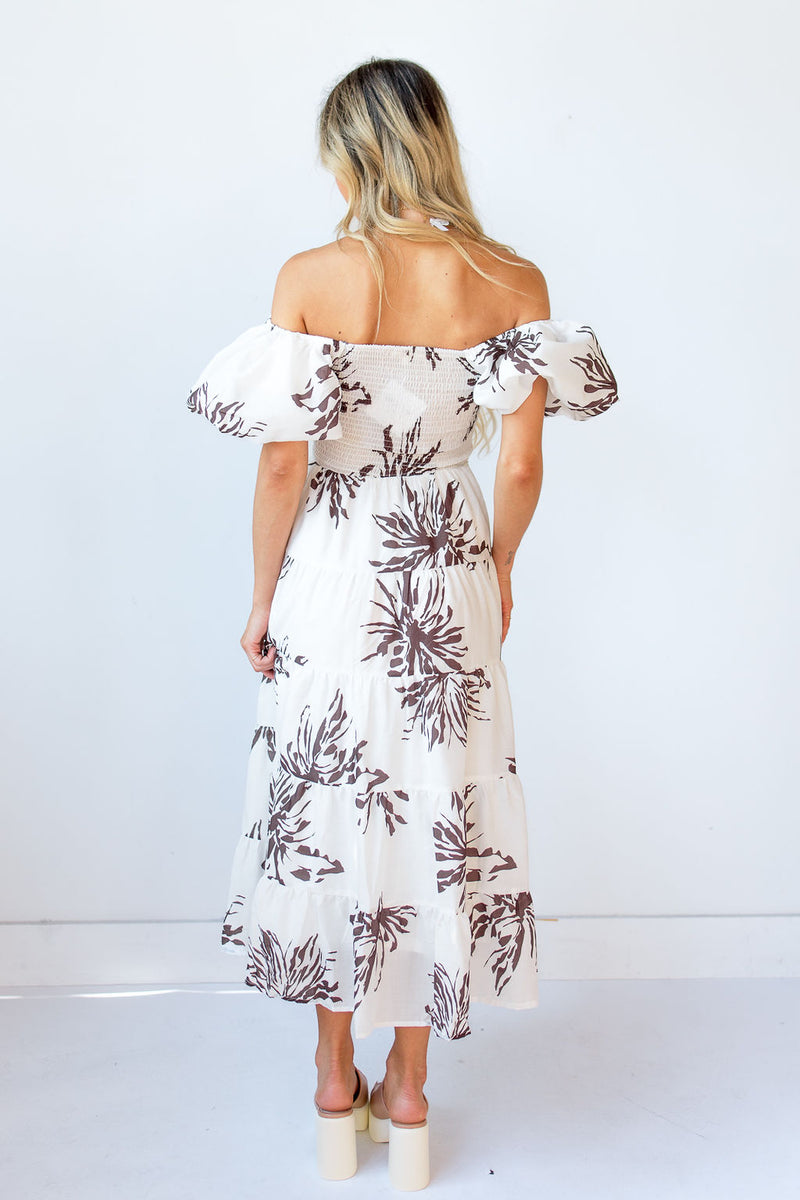 mode, naomi floral maxi dress