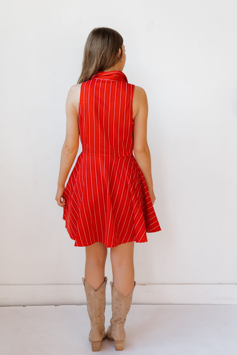 normani collar dress
