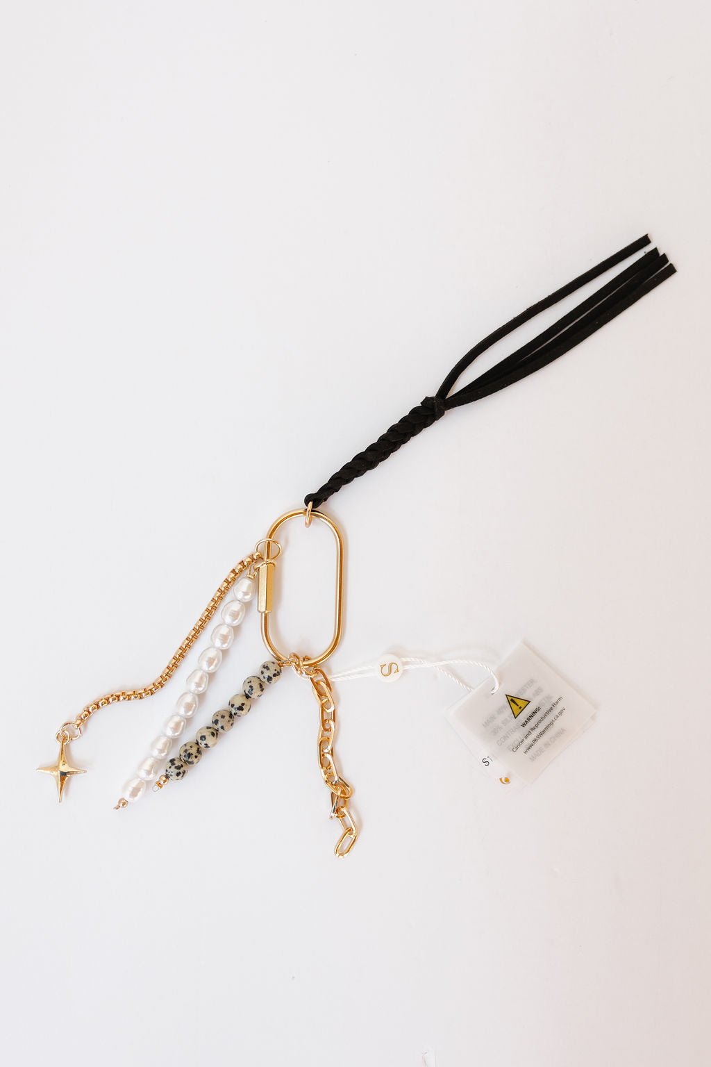 tassel bag charm
