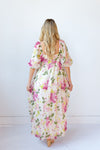 mode, arabella babydoll maxi dress