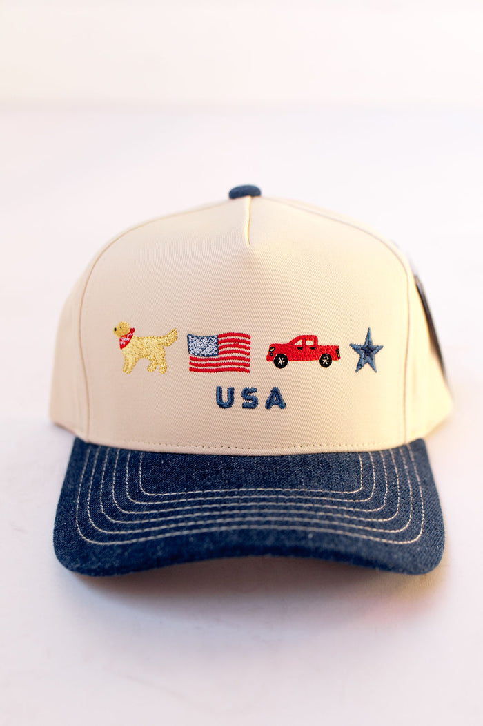 usa icons hat
