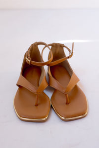 haven high back ankle strap sandal
