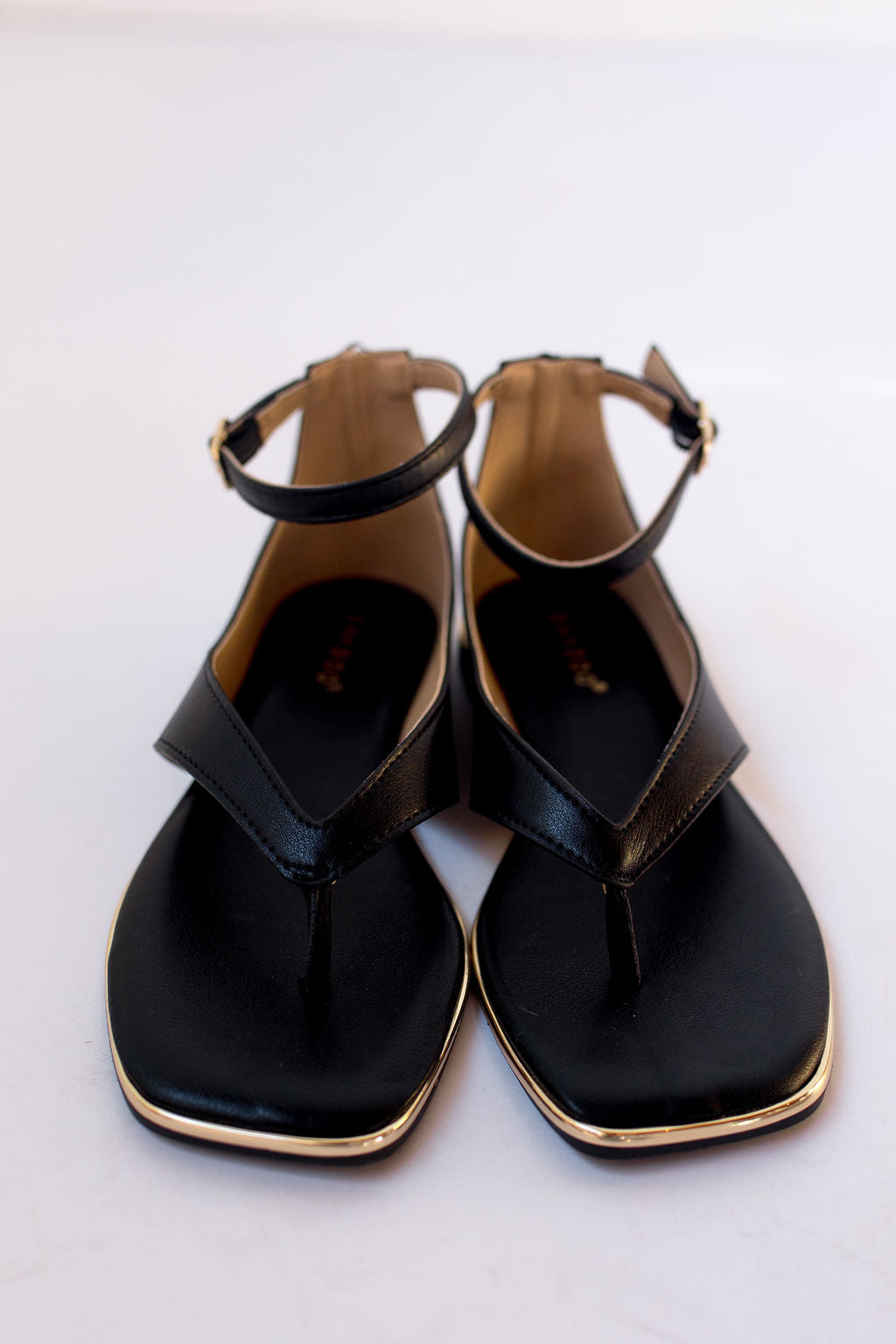 haven high back ankle strap sandal