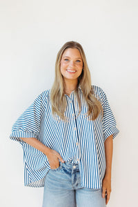 katy oversized button up