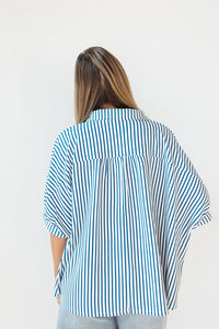 katy oversized button up