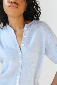 genesis short sleeve cardigan