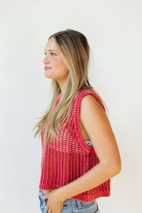 shayna knitted tank