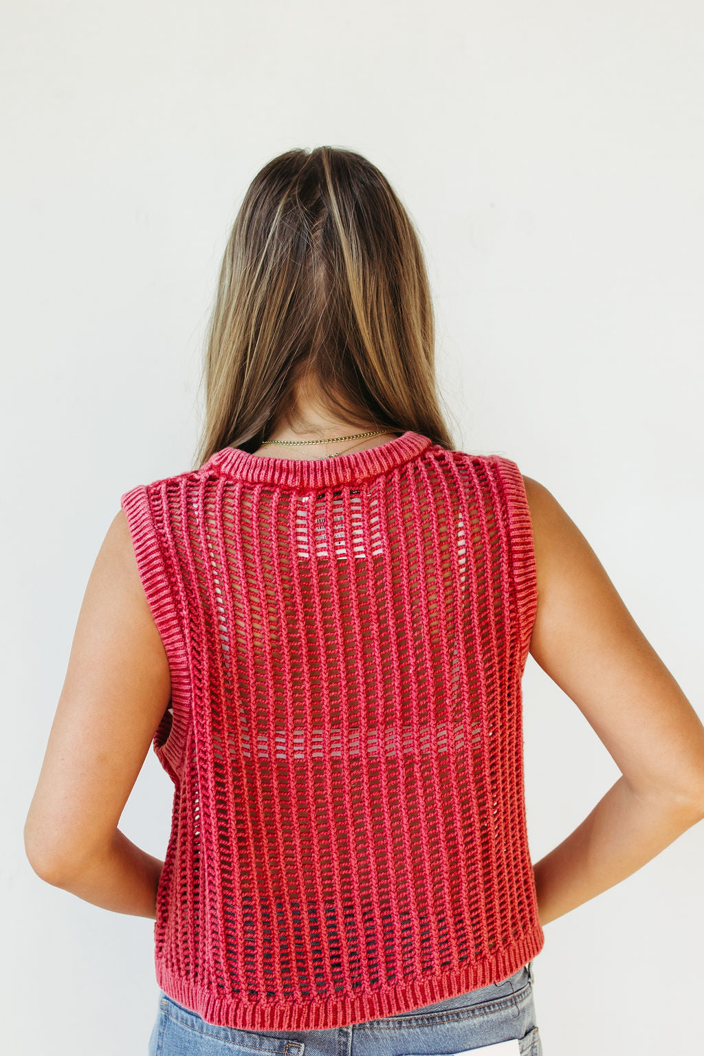 shayna knitted tank