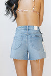 raina denim shorts