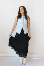 joelle smocked skirt