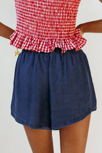 mollie tencel shorts