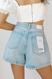 saige high rise a-line shorts