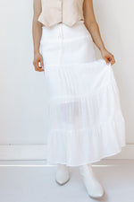 joelle smocked skirt
