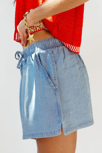 mollie tencel shorts