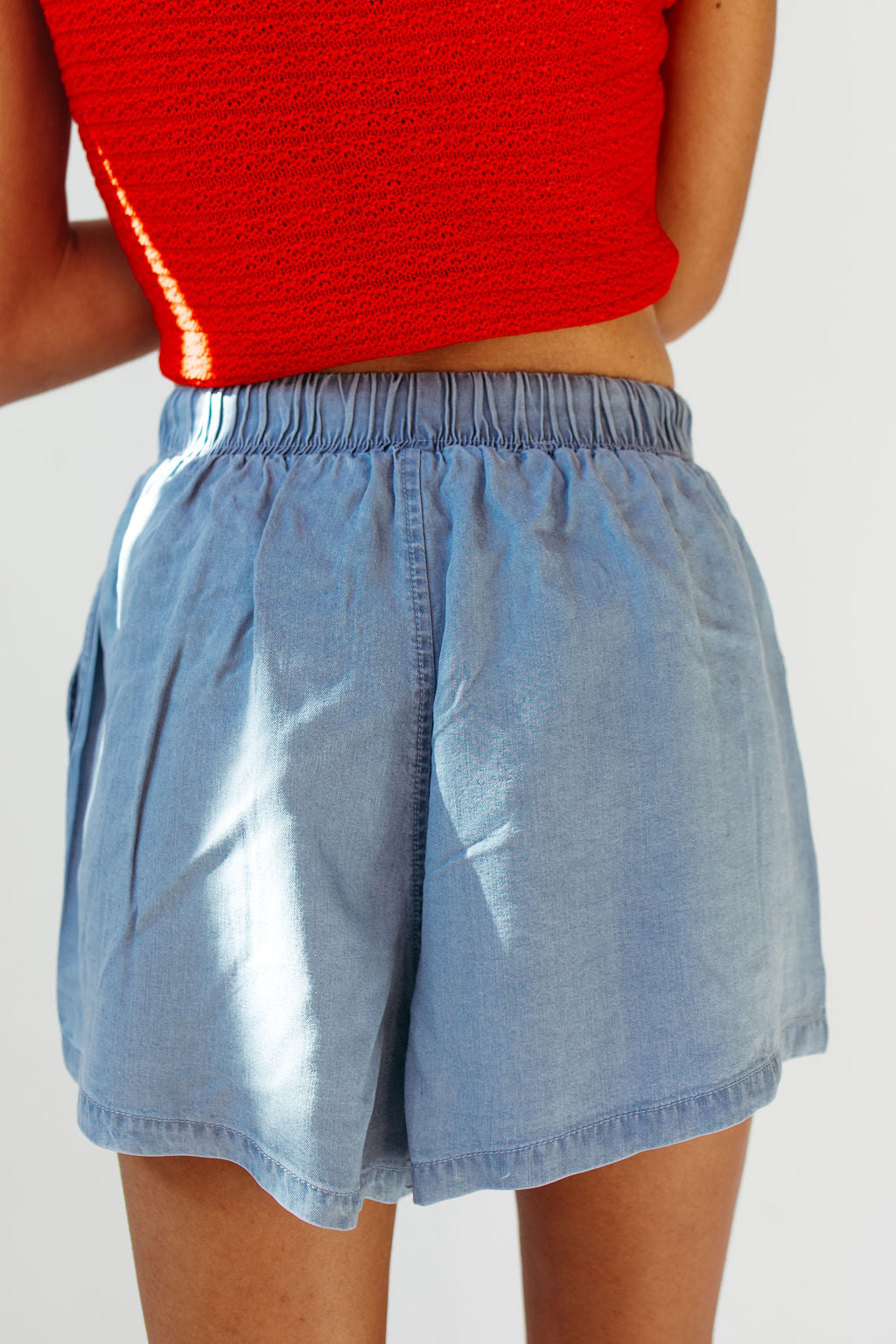 mollie tencel shorts