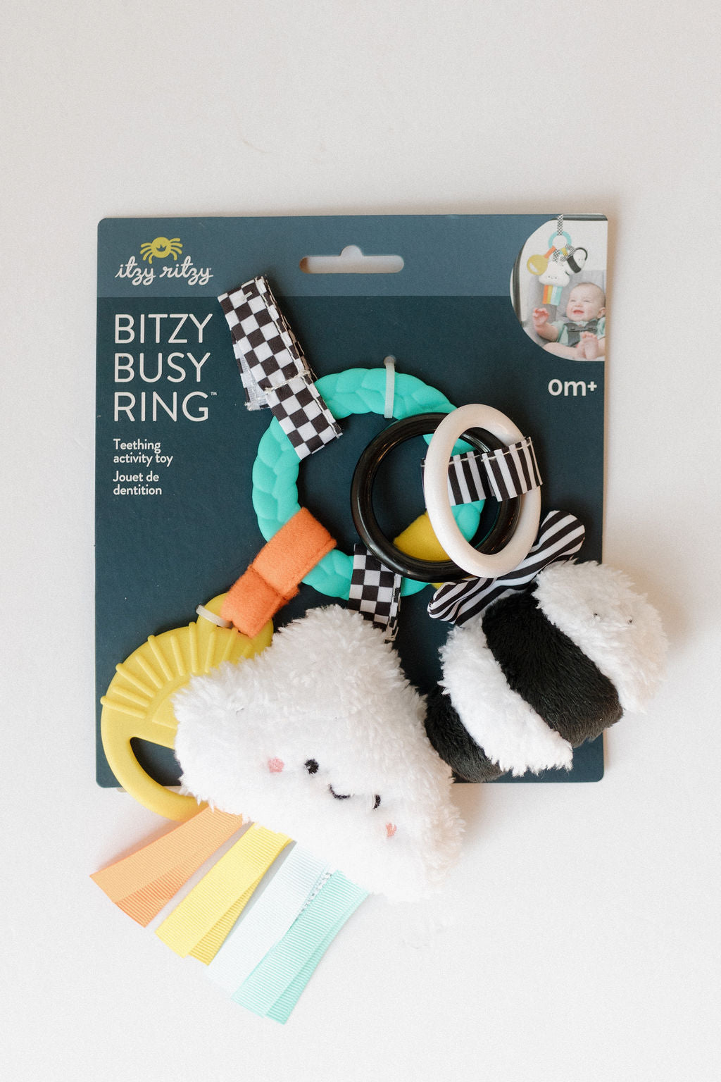 bitzy busy ring - high contrast