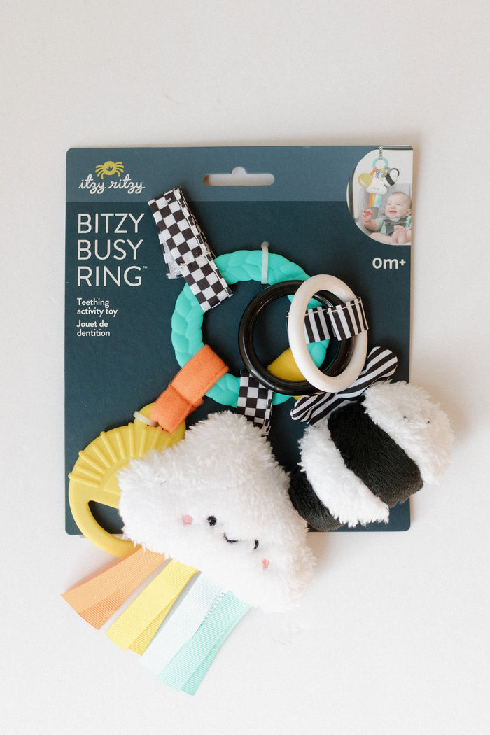 bitzy busy ring - high contrast