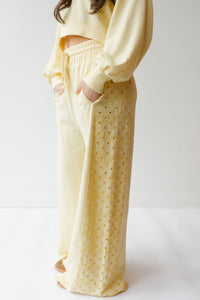 ginger wide leg sweatpants