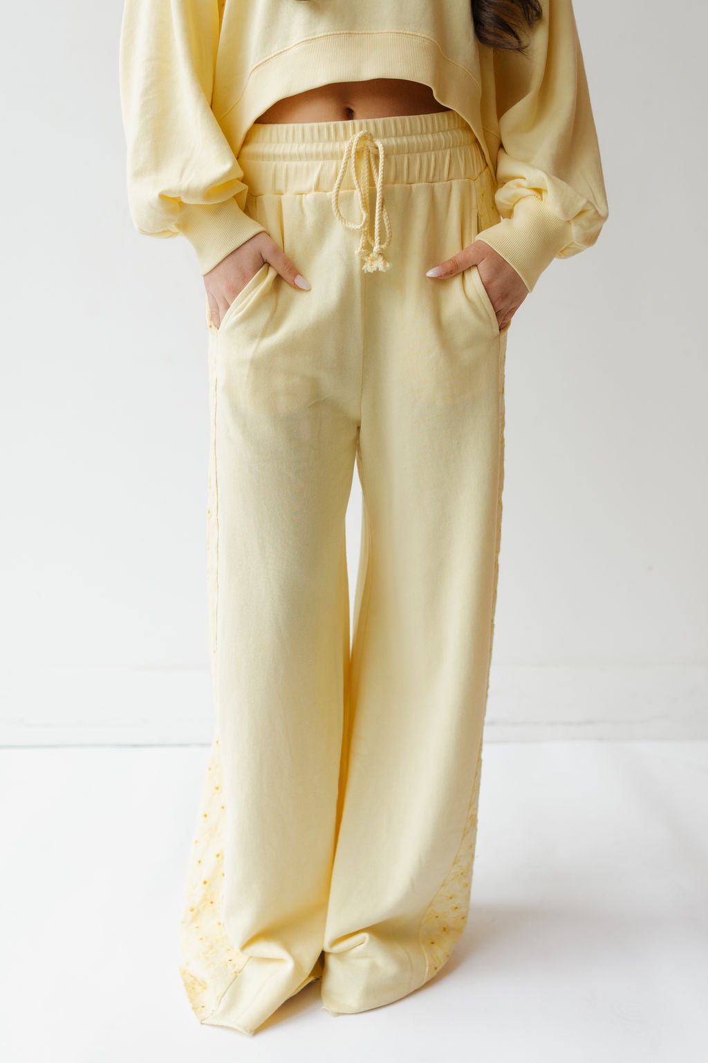 ginger wide leg sweatpants