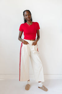 jameson striped wide leg pants