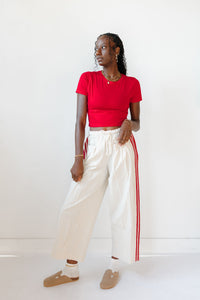 jameson striped wide leg pants