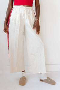 jameson striped wide leg pants