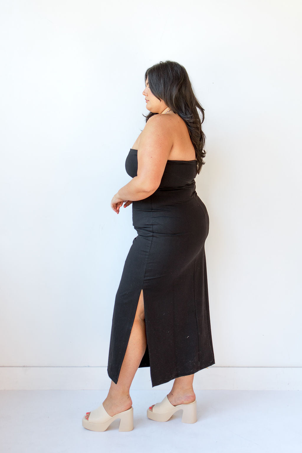 mode, midi tube dress (extended)