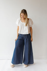 kezia pleated jeans