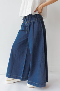 kezia pleated jeans