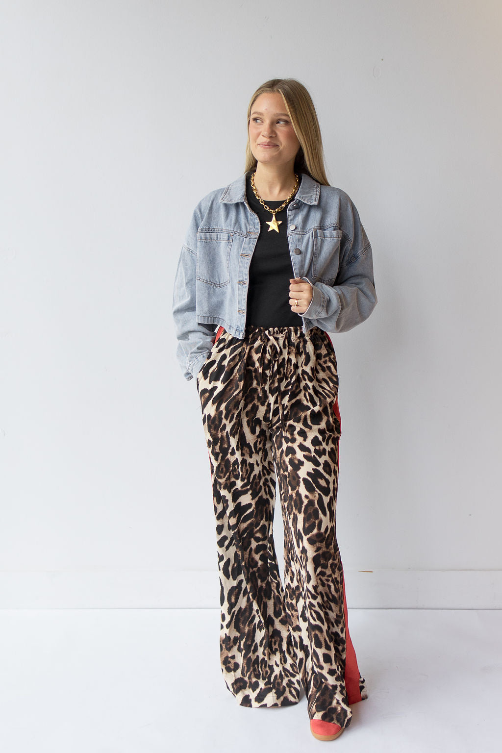mode, legend leopard pants