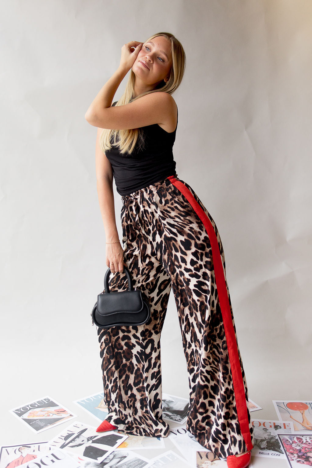 mode, legend leopard pants