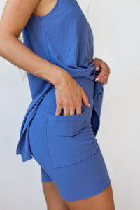 mode, walk in love biker short (only)