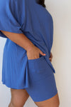 mode, walk in love biker short (only)