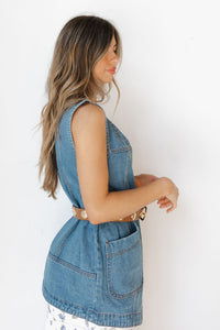 shannon oversized vest
